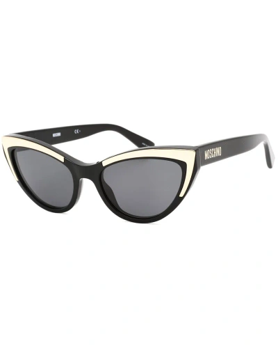 Moschino Women's Mos094/s  53mm Sunglasses In Black
