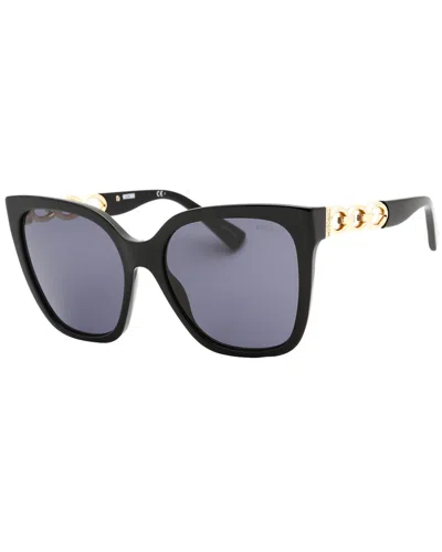 Moschino Women's Mos098/s 55mm Sunglasses In Black