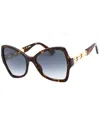 Moschino Women's Mos099/s 54mm Sunglasses In Brown