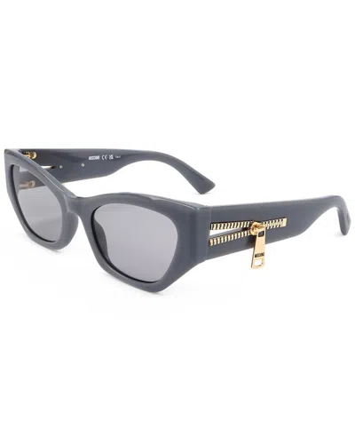 Moschino Women's Mos159/s 55mm Sunglasses In Blue