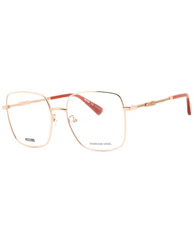 Moschino Women's Mos615/g 56mm Optical Frames In Gold