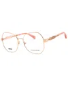 Moschino Women's Mos621 54mm Optical Frames In Brown