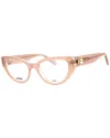 Moschino Women's Mos631 52mm Optical Frames In Brown