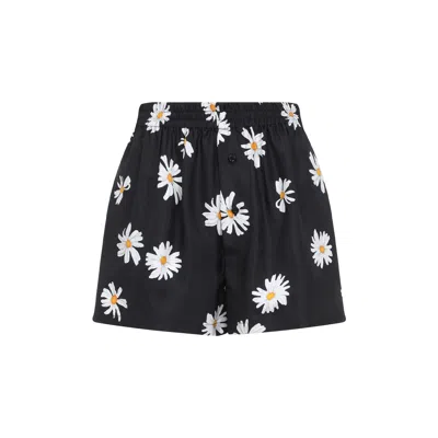 MOSCHINO MOSCHINO SILK SHORTS WOMEN
