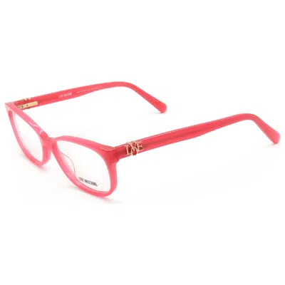 Moschino Women's Opticals In Red