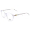 Moschino Women's Opticals In White