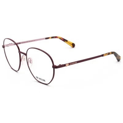 Moschino Women's Opticals In Brown