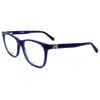Moschino Women's Opticals In Blue