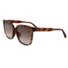 Moschino Women's Pattern Havana 58mm Sunglasses In Brown