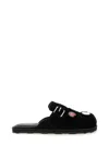 Moschino Women Slippers With Decoration In Black
