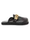 Moschino Couture Couture Sabo With Logo Lettering In Black