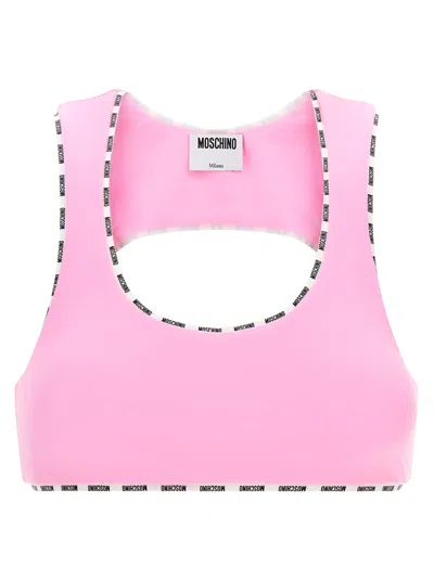 Moschino Women's Sporty Top In Pink