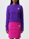 Moschino Jacke  Couture Damen Farbe Violett In Violet