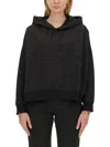 Moschino Teddy Print Sweatshirt In Black