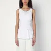 Moschino Women's Tank Top In Cotton With Laces