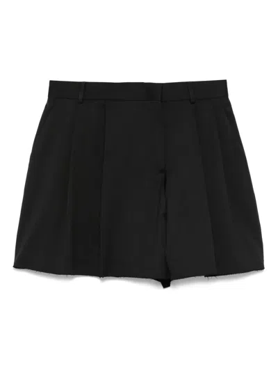 Moschino Women Virgin Wool Shorts
