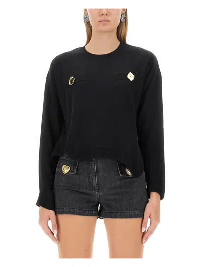 MOSCHINO WOMEN'S WOOL JERSEY