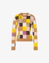Moschino Wool And Cashmere Blend Pullover In Multi