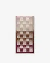 Moschino Wool Blend Jacquard Scarf In Brown