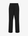 Moschino Wool Canvas Pants In Black