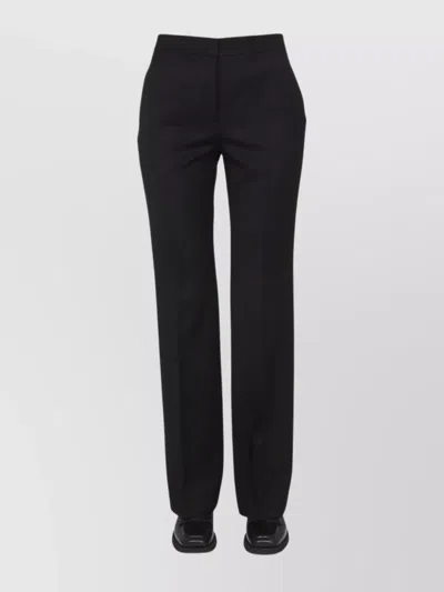 Moschino Wool Grain De Poudre Pants