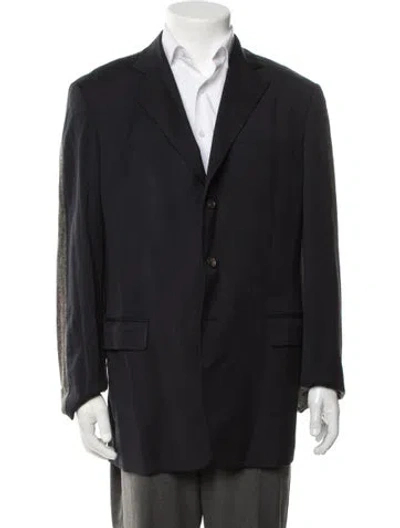 Pre-owned Moschino Wool Jacket In Black