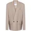 Moschino Jacket In Dyed Woolen Cloth