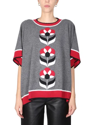 Moschino Wool Jersey. In Gray