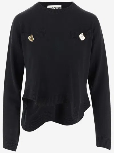MOSCHINO WOOL JERSEY.
