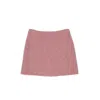 Moschino Textured Wool Mini Skirt
