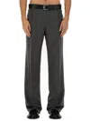 Moschino Wool Pants Back Pockets