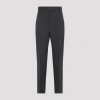 Moschino Tailored Grey Trousers With High Waist In Gray