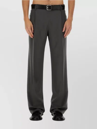 MOSCHINO WOOL PANTS BACK POCKETS
