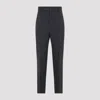 Moschino Tailored Grey Trousers With High Waist In Multi