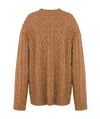 Moschino Wool Pullover In Brown