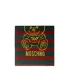 Moschino Wool Scarf In Black