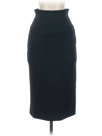 Pre-owned Moschino Wool Skirt In Black
