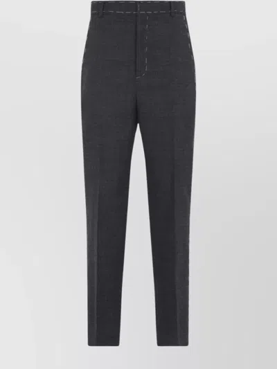 MOSCHINO WOOL TROUSERS HIGH WAIST