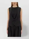 Moschino Scoop-neck Waistcoat