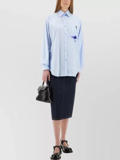 Moschino "workplace Inspiration" Shirt Long Sleeves