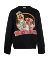 Moschino X Sesame Street Logo Hoodie In Black