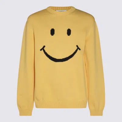 MOSCHINO MOSCHINO YELLOW COTTON KNITWEAR