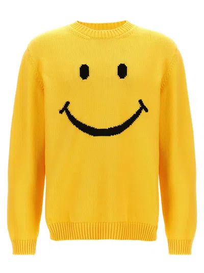MOSCHINO YELLOW SMILEY SWEATER