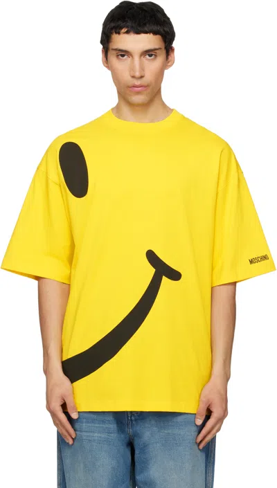 Moschino Yellow Smiley T-shirt
