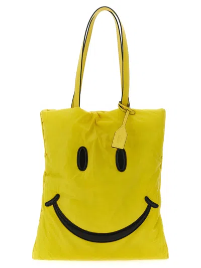 Moschino Yellow Smiley Tote Bag