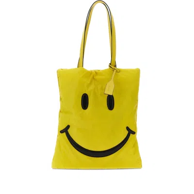 Moschino Yellow Tote Bags