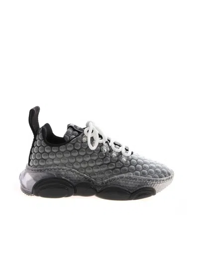 Moschino Double Bubble Sneakers In Black