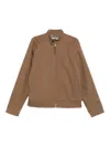 Moschino Zip-fastenning Bomber Jacket In Brown