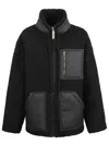 Moschino Zipped Laced Jacket In Black