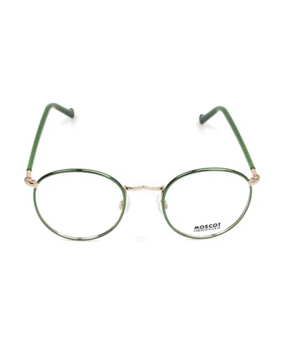 Moscot 100 Metal 100 Acetate Occhiali Da Vista In Green
